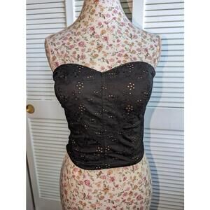 Vintage Betsey Johnson bustier top